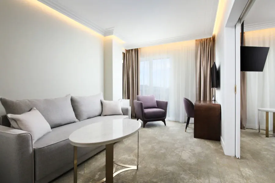 Люкс «Премиум» в санатории «Плаза» в Кисловодске - фотография