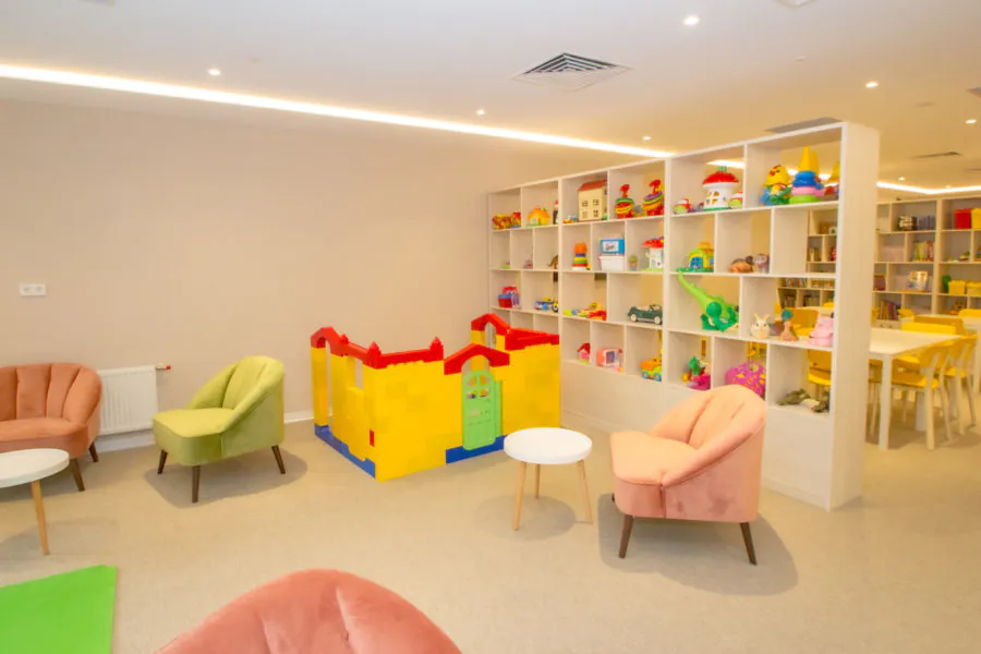 Детская игровая комната в санатории «Плаза» в Кисловодске - фотография