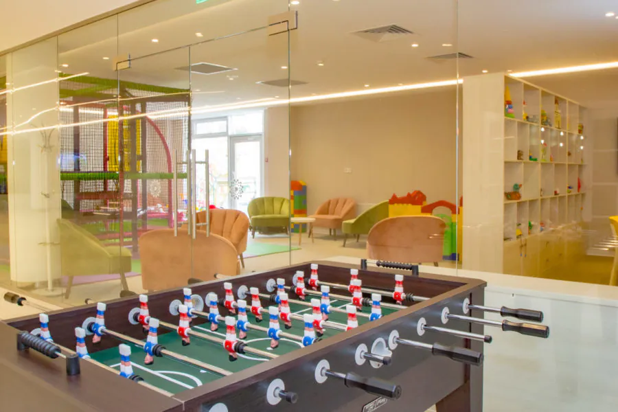 Настольный футбол в санатории «Плаза» в Кисловодске - фотография
