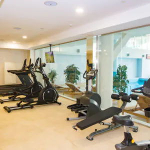 Тренажёры в санатории «Плаза» в Кисловодске - фотография