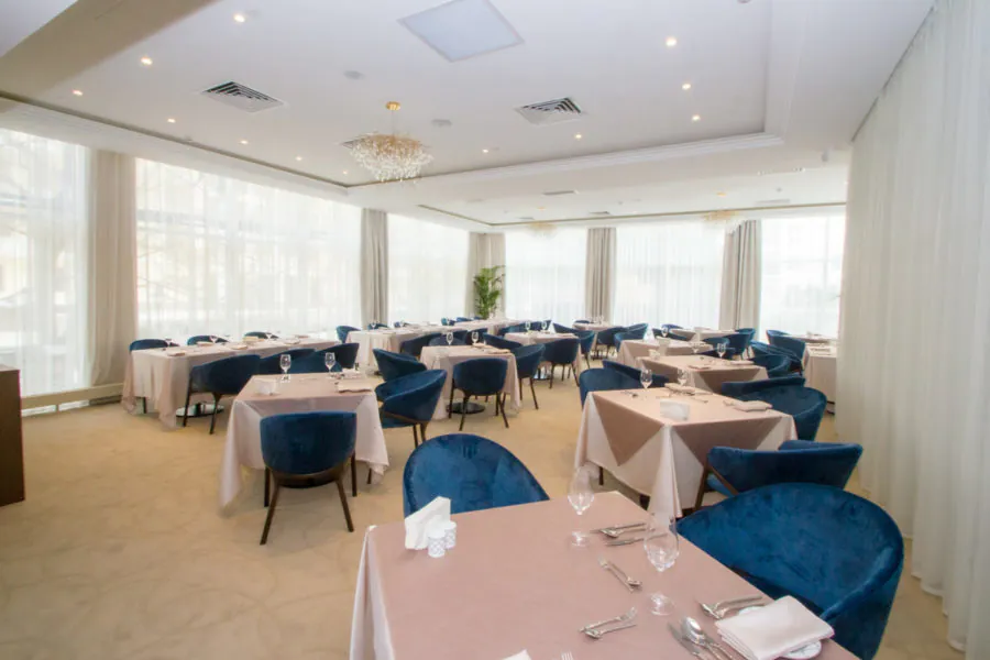 Ресторан в санатории «Плаза» в Кисловодске - фотография