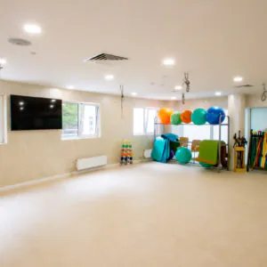 Фитнес зал в санатории «Плаза» в Кисловодске - фотография