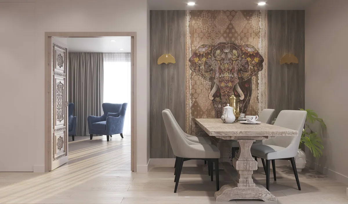 Апартамент «Азия» в санатории «Плаза» в Кисловодске - фотография