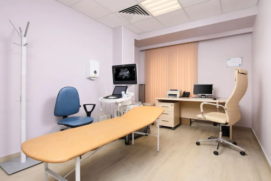 Кабинет УЗИ в санатории «Плаза» в Кисловодске - фотография