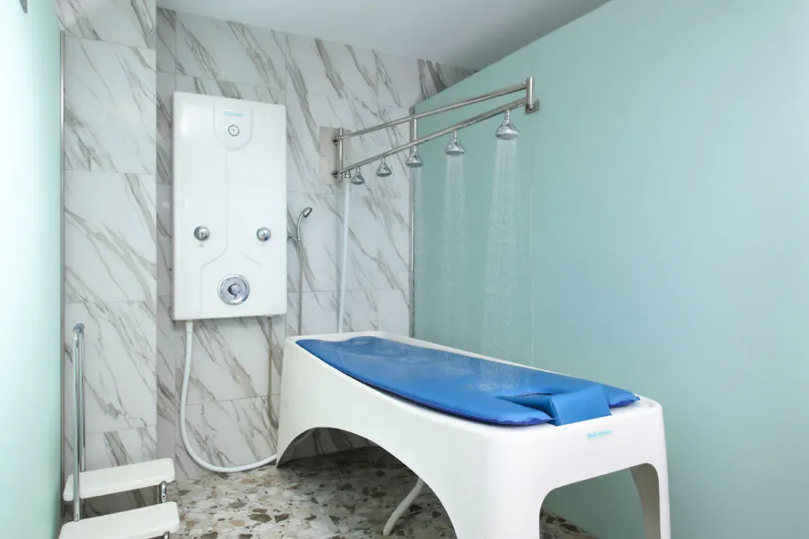 Душ Виши в санатории «Плаза» в Кисловодске - фотография