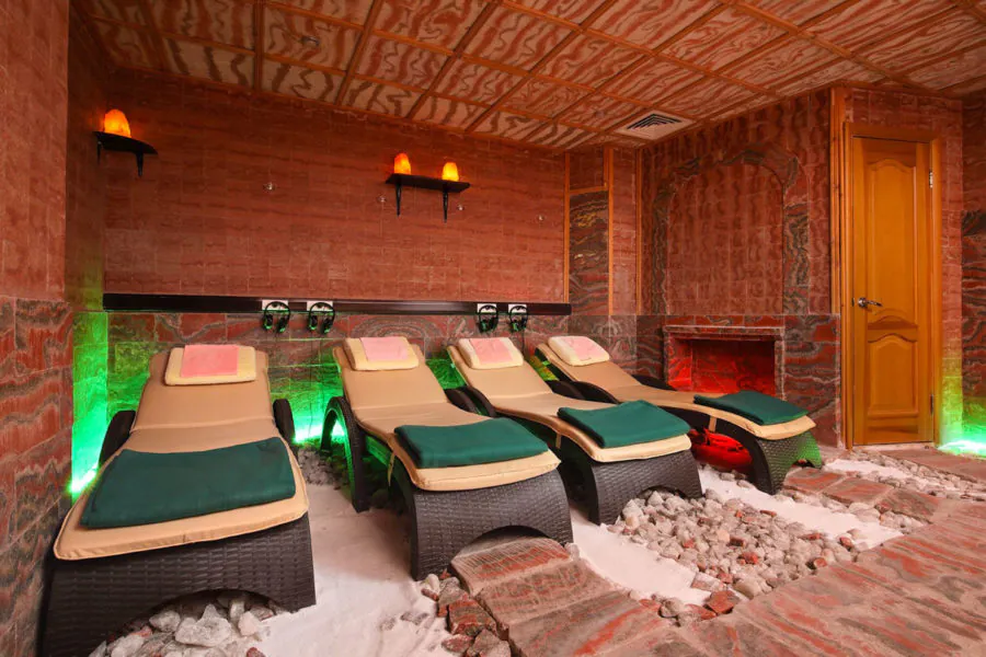 Соляная пещера в санатории «Плаза» в Кисловодске - фотография