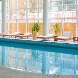 Бассейн в санатории «Плаза» в Кисловодске - фотография