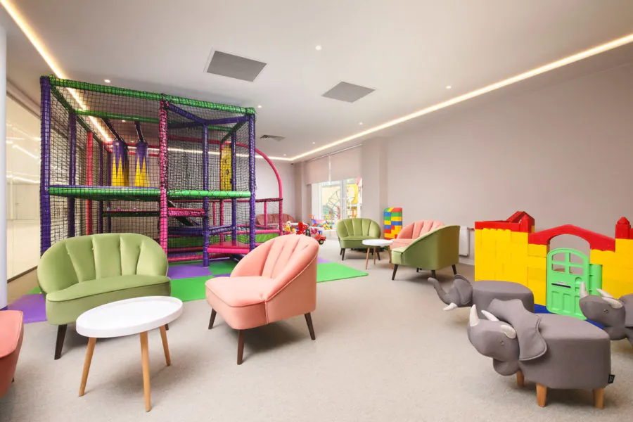 Детская игровая комната в санатории «Плаза» в Кисловодске - фотография