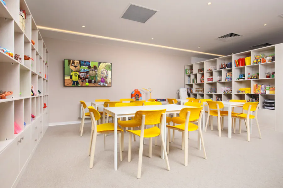 Детская игровая комната в санатории «Плаза» в Кисловодске - фотография