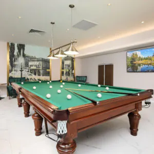 Бильярд в санатории «Плаза» в Кисловодске - фотография