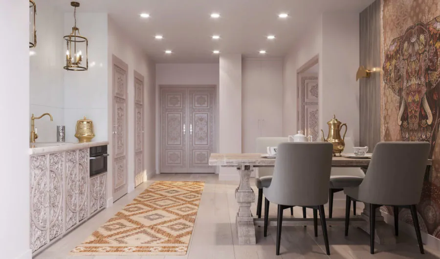 Апартамент «Азия» в санатории «Плаза» в Кисловодске - фотография