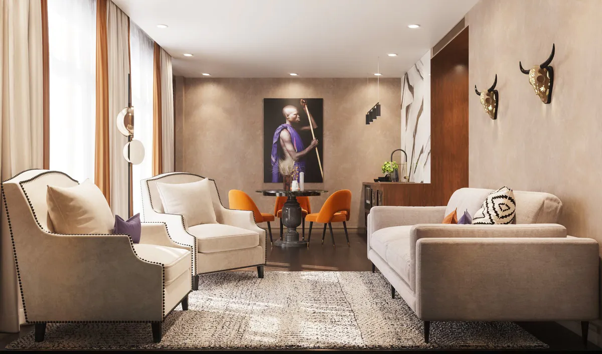 Апартамент «Африка» в санатории «Плаза» в Кисловодске - фотография