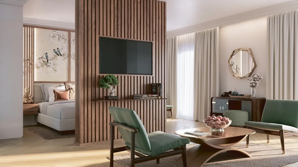 Апартамент «Япония» в санатории «Плаза» в Кисловодске - фотография