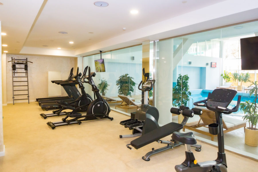 Тренажёры в санатории «Плаза» в Кисловодске - фотография