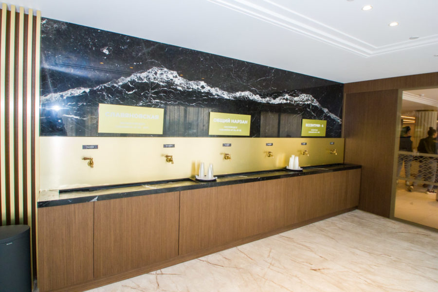 Бювет в санатории «Плаза» в Кисловодске - фотография