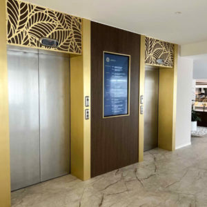 Лифты в санатории «Плаза» в Кисловодске - фотография