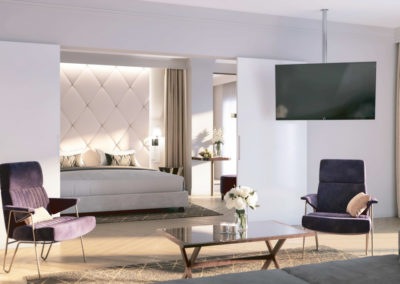 Люкс «Премиум с балконом» в санатории «Плаза» в Кисловодске - фотография